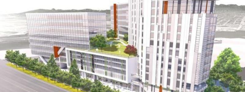 Versante Hotel 列治文 外观 照片 The proposed building